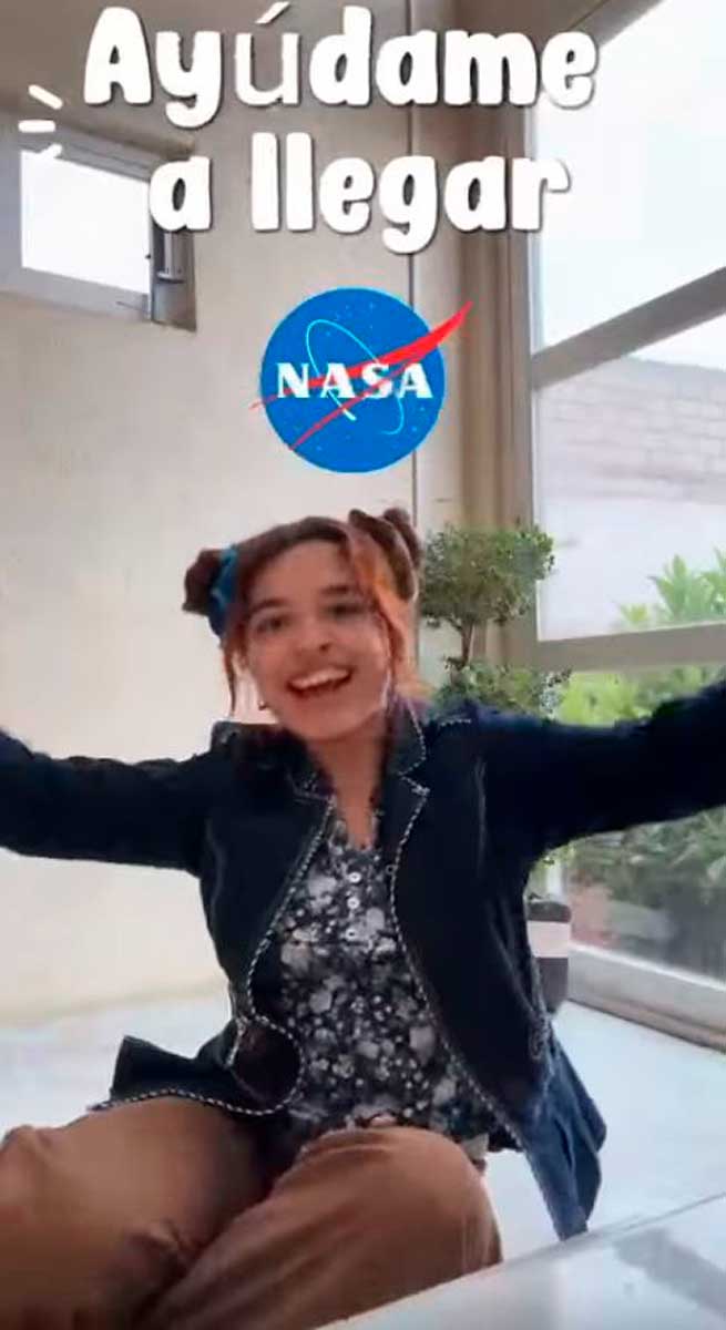 Estudiante de la UAEMéx seleccionada por programa de la NJASA.