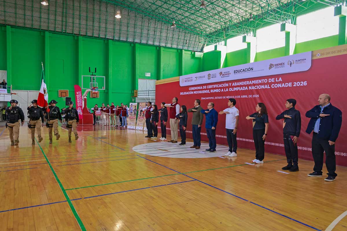 Atletas del Edoméx que participaran en la Olimpiada Nacional CONADE 2026.