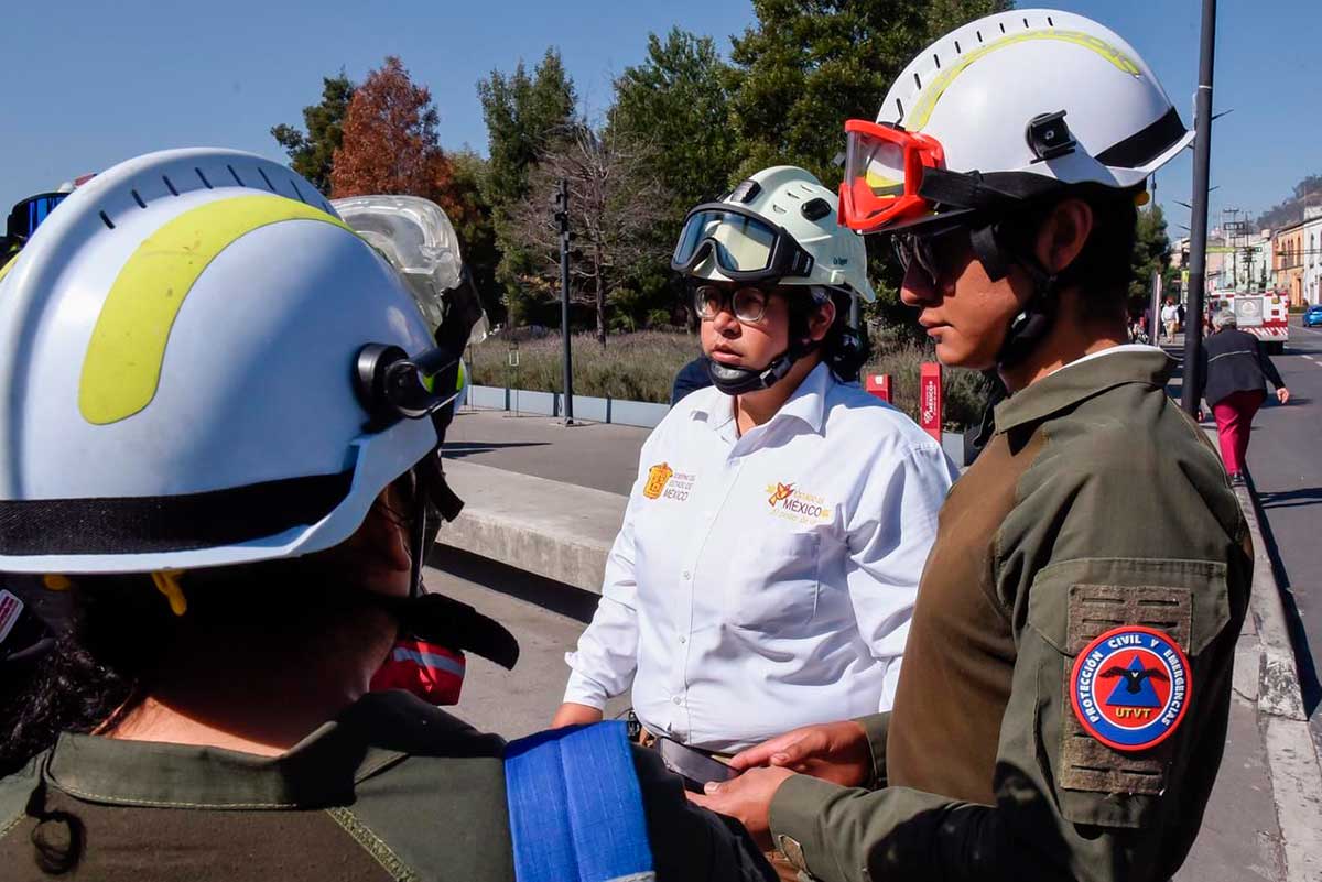 Edomex invita a participar del primer Simulacro Nacional 2026