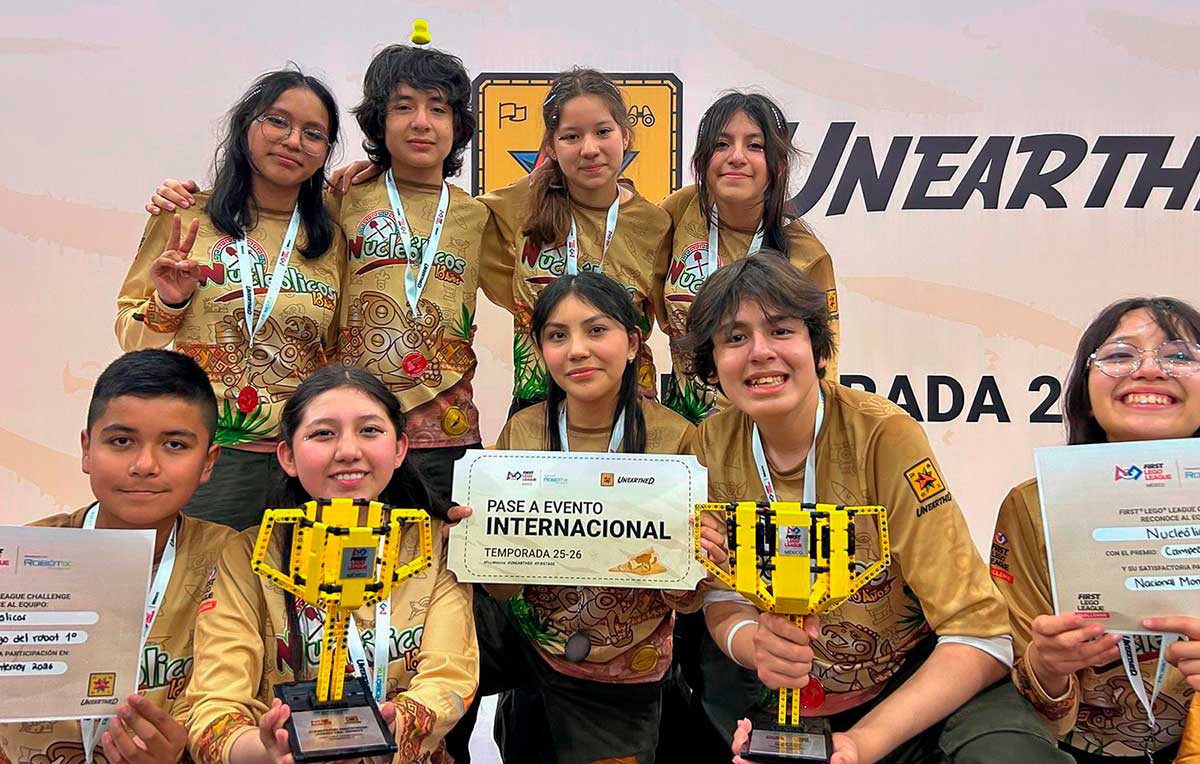 Estudiantes mexiquenses de robótica participarán en competencia internacional.