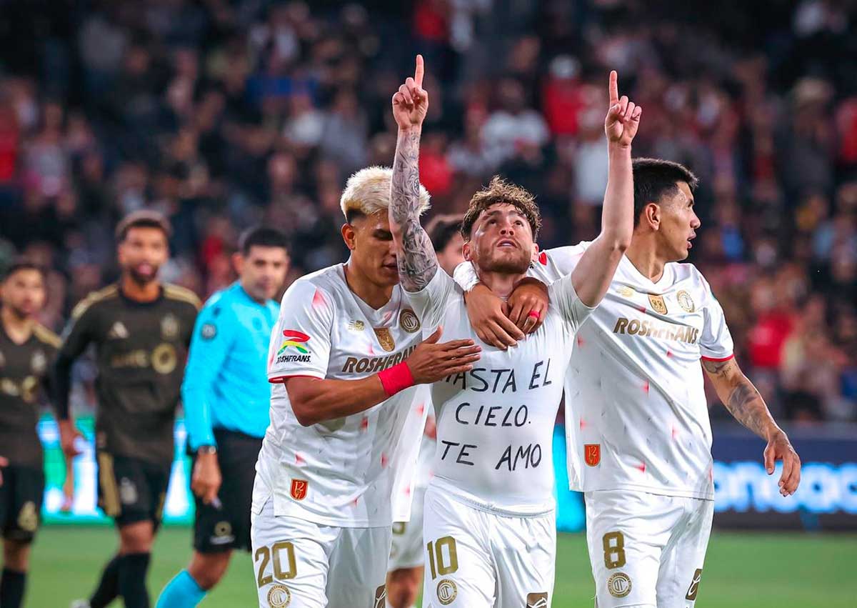 LAFC vence 2-1 a Toluca en la ida de semifinales de Concachampions y deja todo abierto