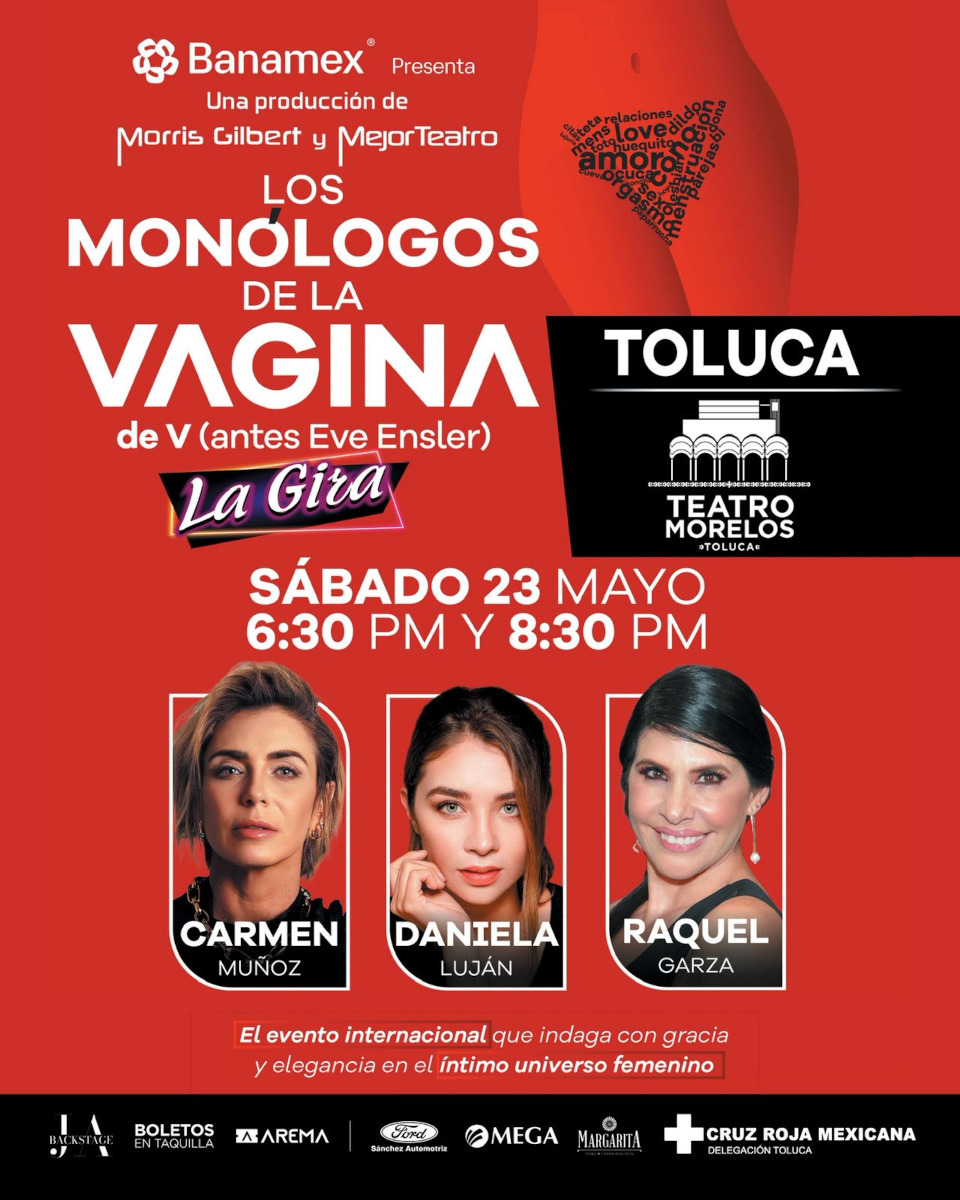 Anuncian "Los Monólogos de la Vagina" en Toluca.