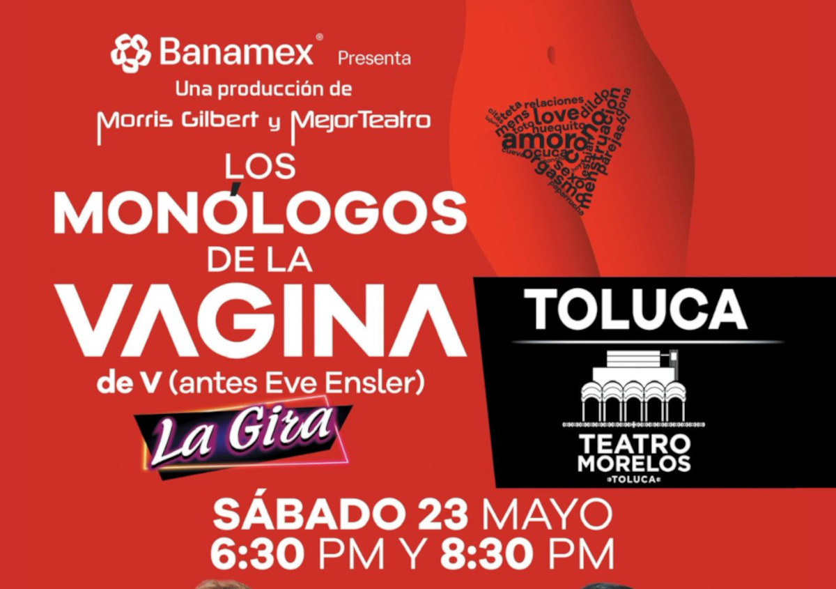 “Los Monólogos de la Vagina” llegará a Toluca con función a beneficio de la Cruz Roja