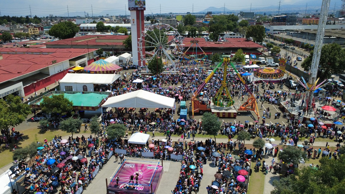 Celebración a los niños en Toluca.
