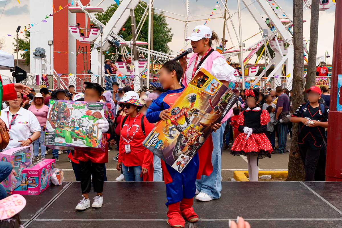 DIF Toluca celebra a los niños y niñas de Toluca.
