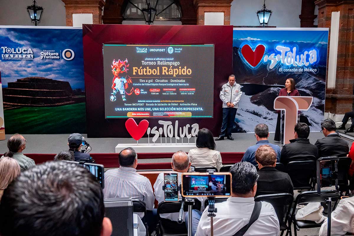 Nueva cancha en El Seminario abrirá el 14 de mayo con torneo y escuela deportiva en Toluca