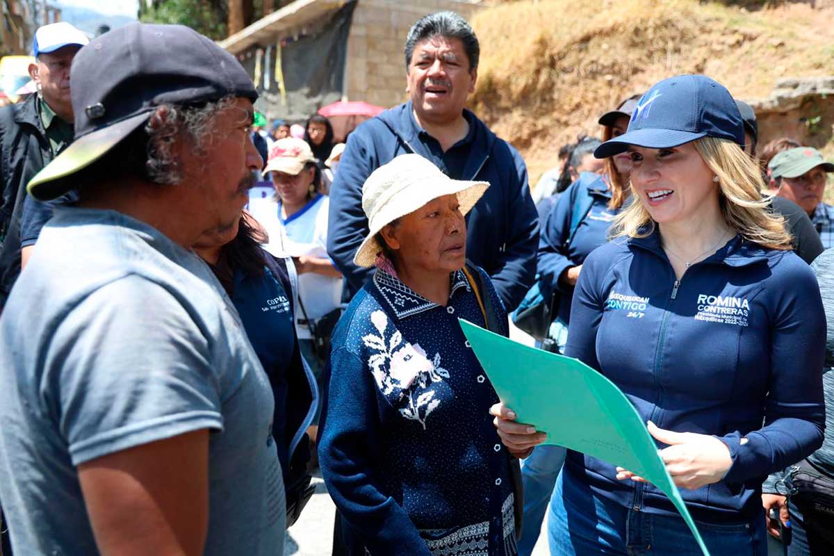 Romina Contreras se mantiene como la alcaldesa mejor evaluada del Estado de México