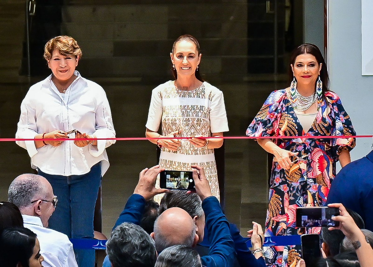 Sheinbaum y Delfina Gómez inauguran el Tren Suburbano Buenavista-AIFA
