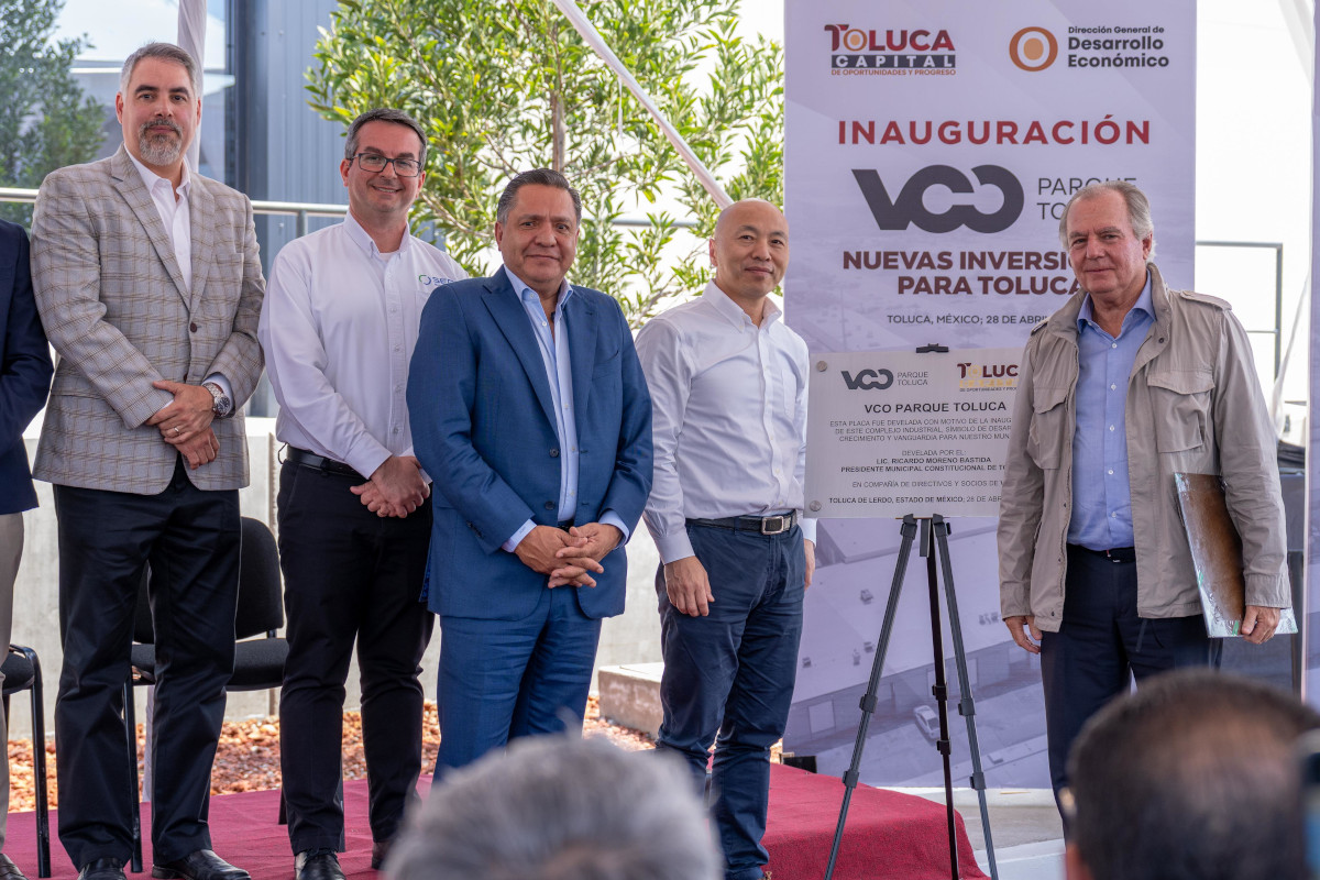 Toluca atrae inversiones por 86 millones de dólares y se consolida como polo económico global