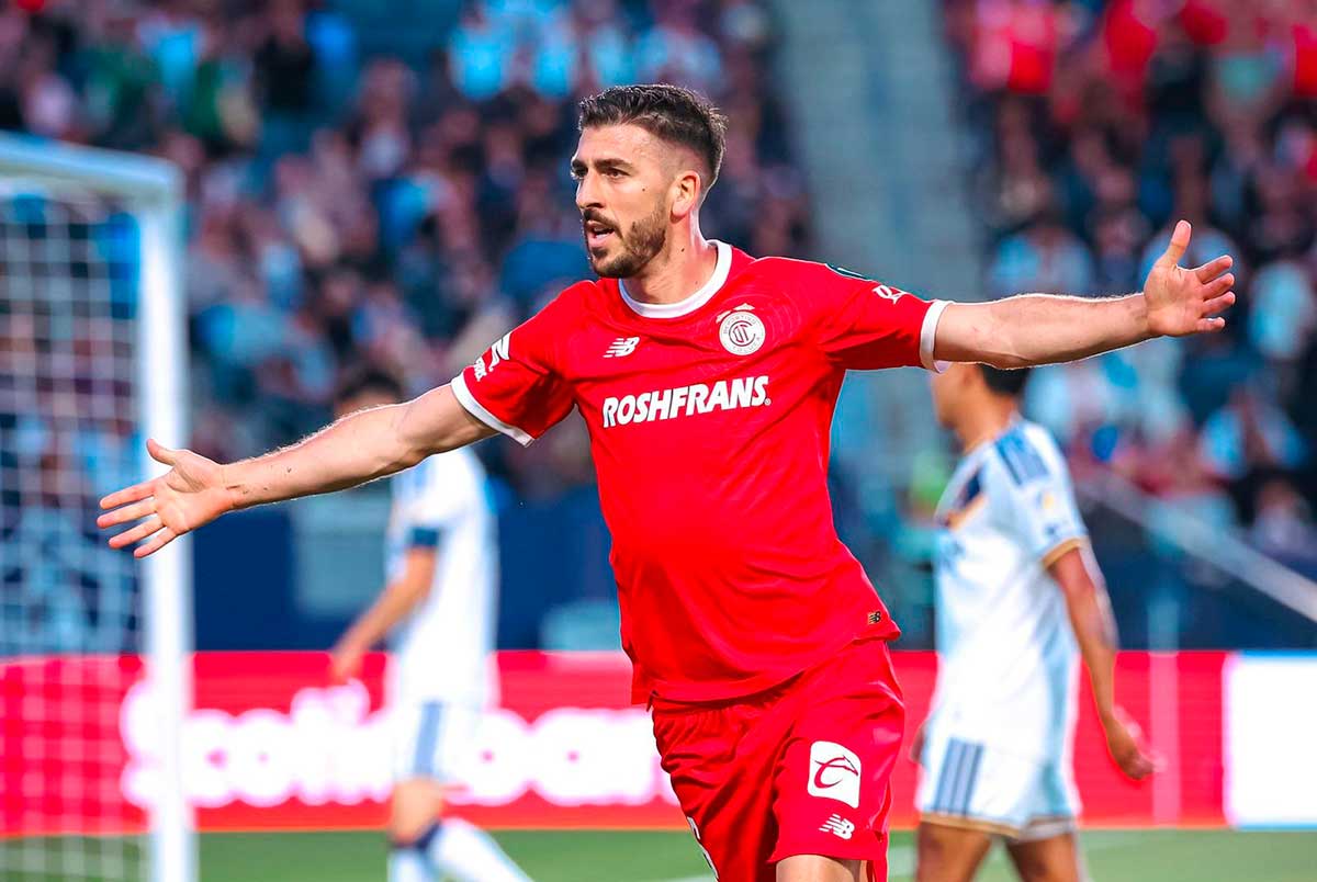Toluca avanza a semifinales de la Concachampions con goleada sobre LA Galaxy