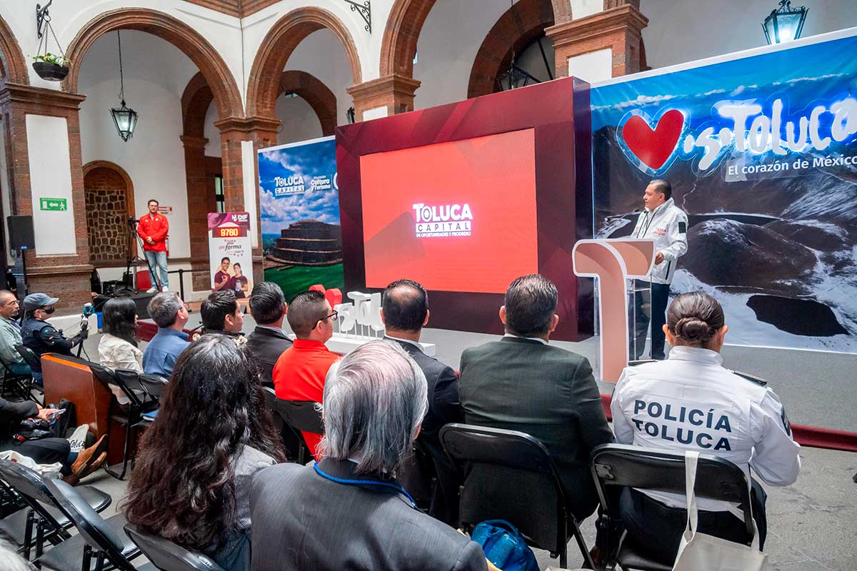 Toluca anuncia plataforma "VisiToluca" para fomentar las visitas a la ciudad.