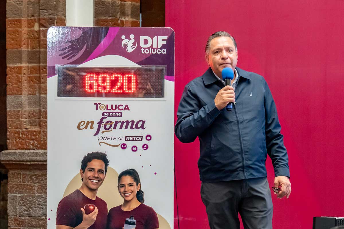 Toluca impulsa hábitos saludables con "Toluca Se Pone en forma".