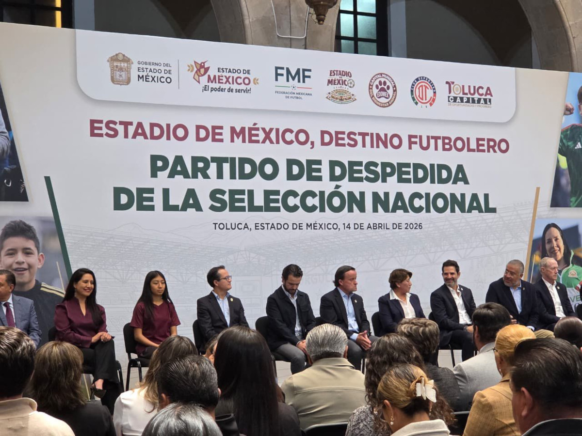 Toluca sede de partido de despediada al Mundial 2026 de la Selección Mexicana.