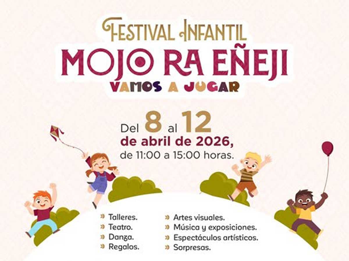 Toluca y Texcoco se llenan de juego y cultura con el festival infantil “Mojo Ra Eñeji”