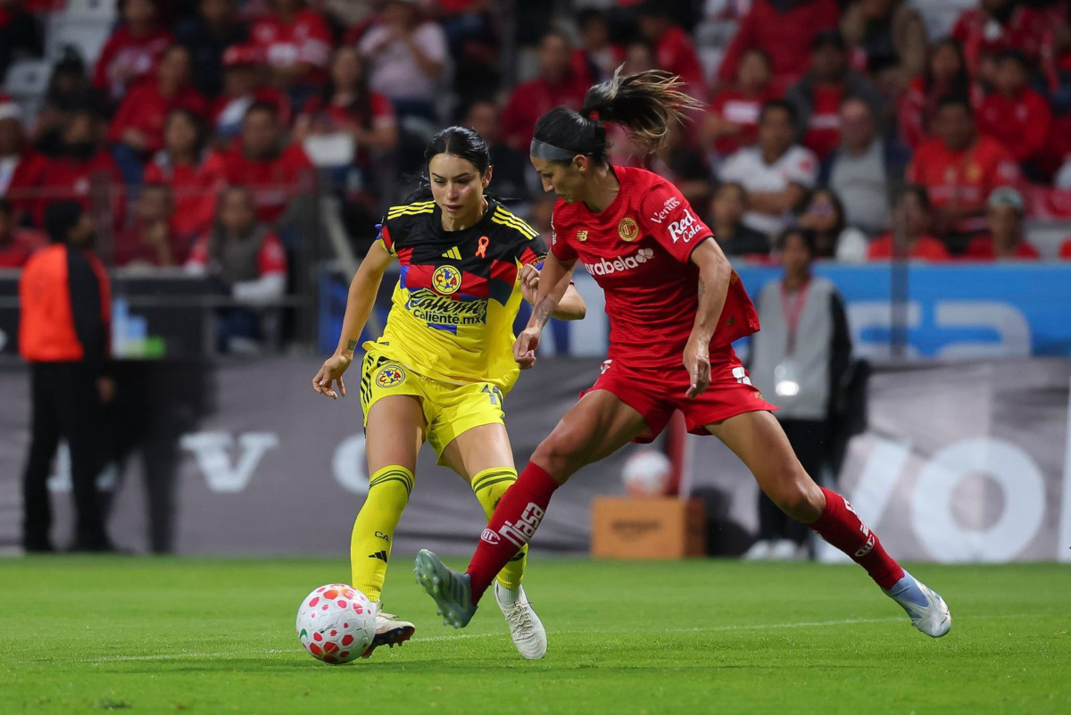 América femenil aplasta a Toluca y deja casi sentenciada la semifinal del Clausura 2026