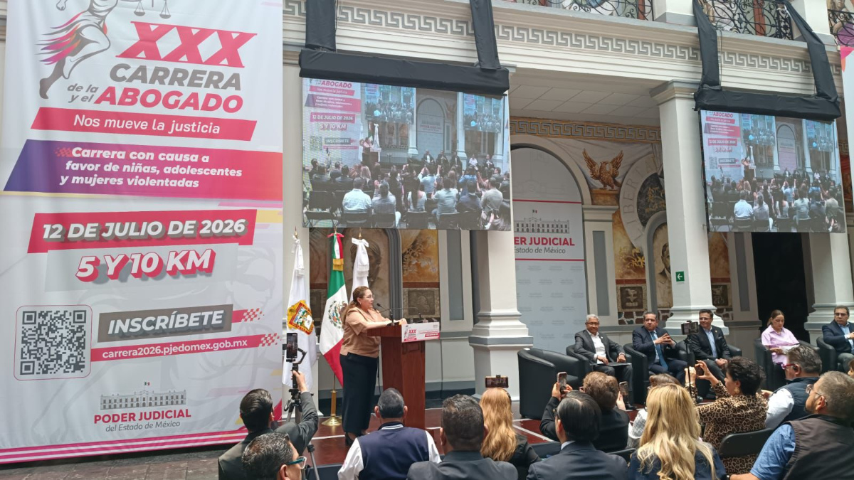 Invitan a la carrera de la y el Abogado 2026 en Toluca.