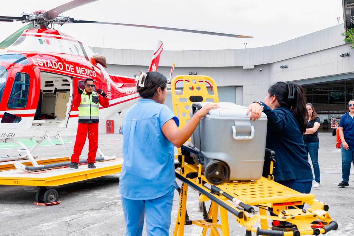 Grupo Relámpagos capacitra cuerpos de emergencia en traslado de órganos.
