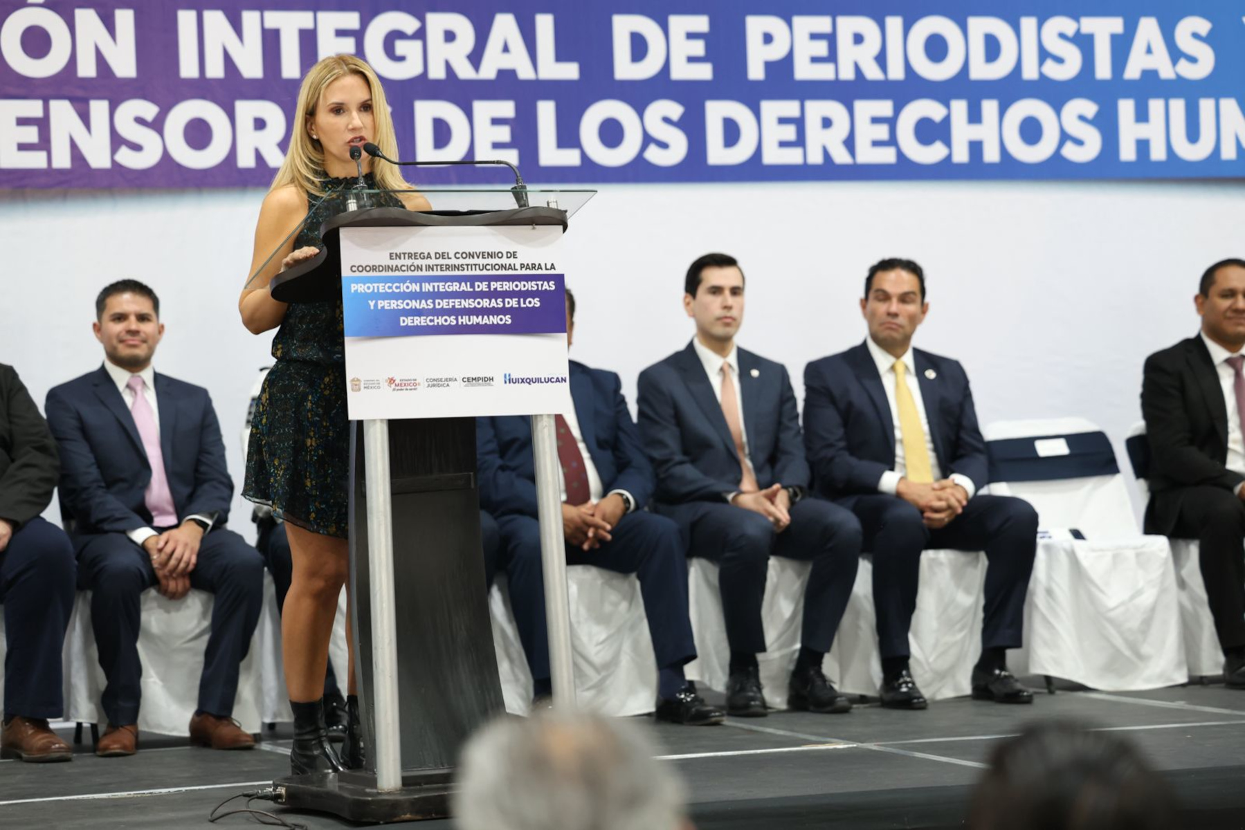 El gobierno de Huixquilucan se une a protección de periodistas y defensores de los derechos humanos.