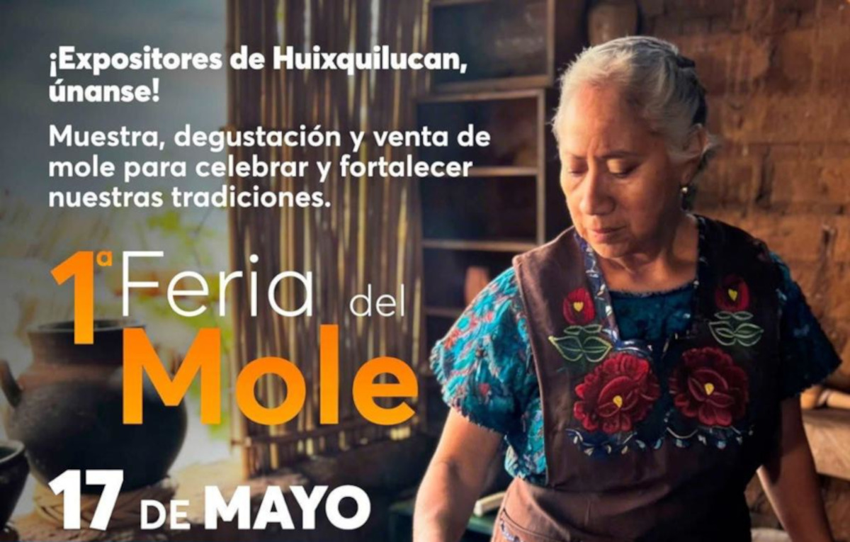 Huixquilucan invita a la Primera Feria del Mole 2026 para impulsar tradición y economía local