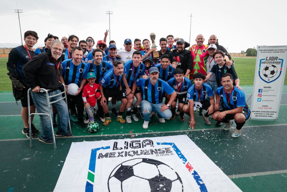Lagartos se corona campeón de la Liga Mexiquense de Futbol en una final llena de emoción