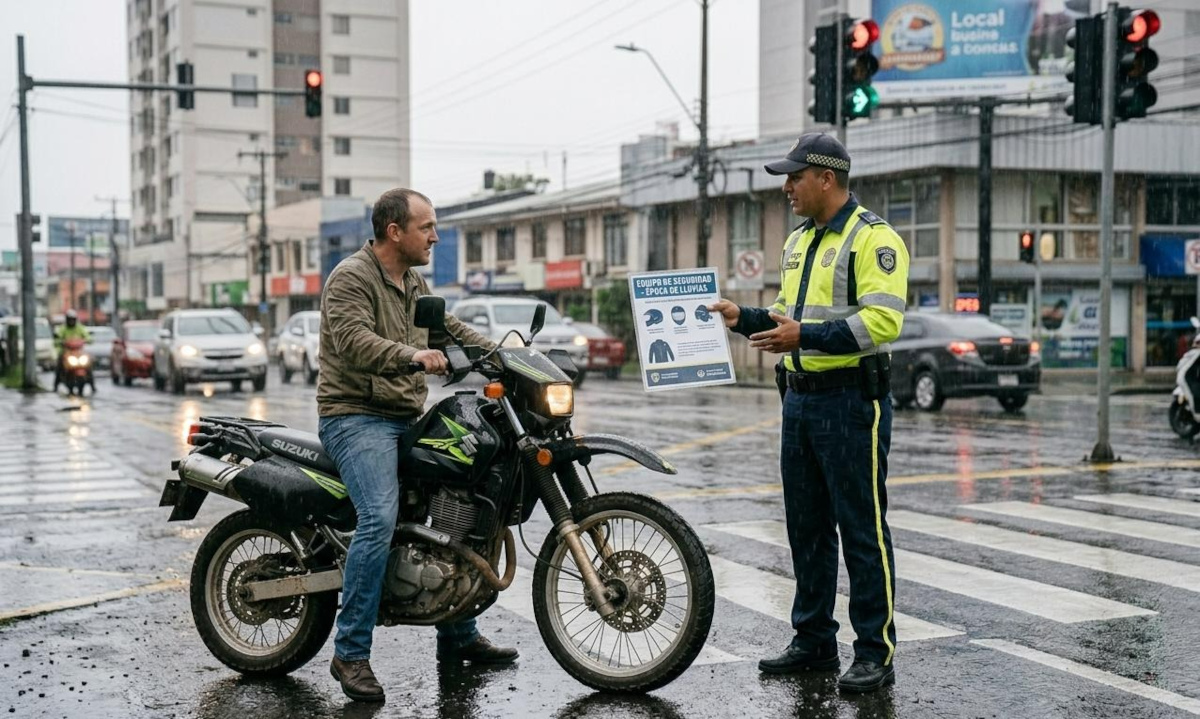 Lluvias elevan riesgos: Gobierno del Edoméx emite recomendaciones para motociclistas