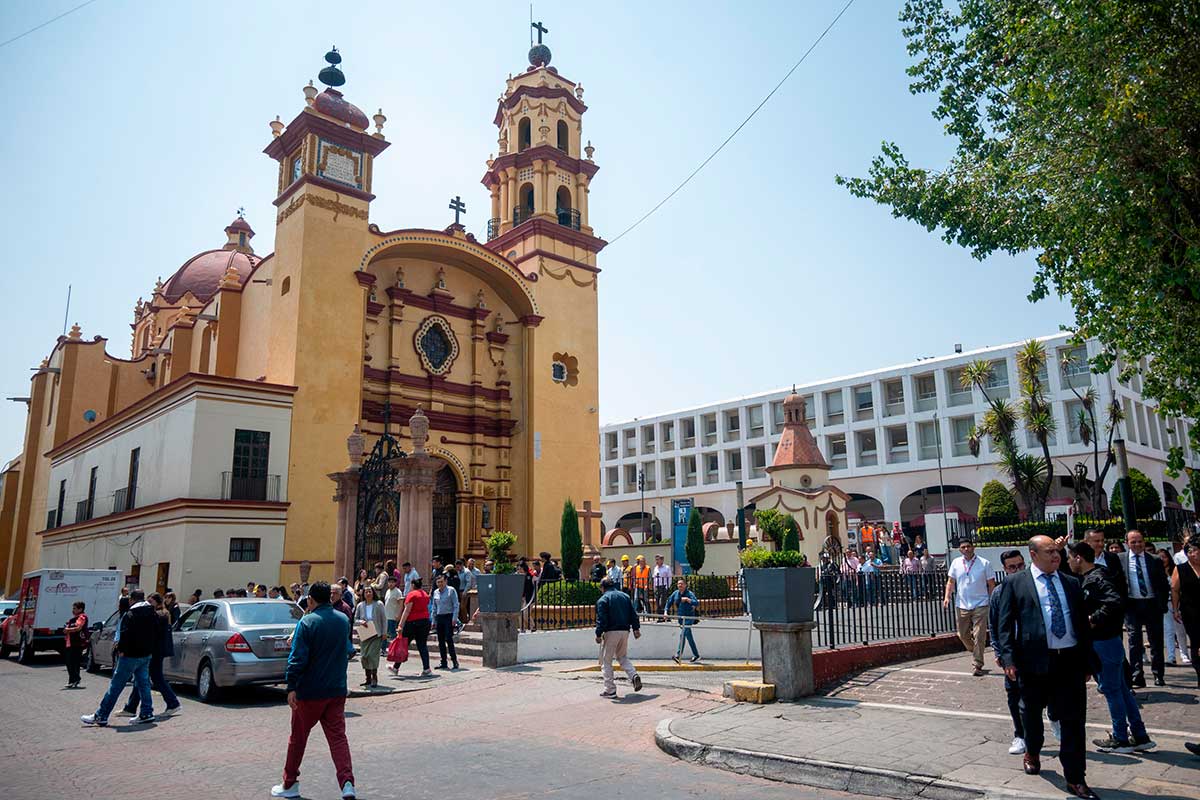 Participan toluqueños en Simulacro Nacional; fortalecen cultura de prevención