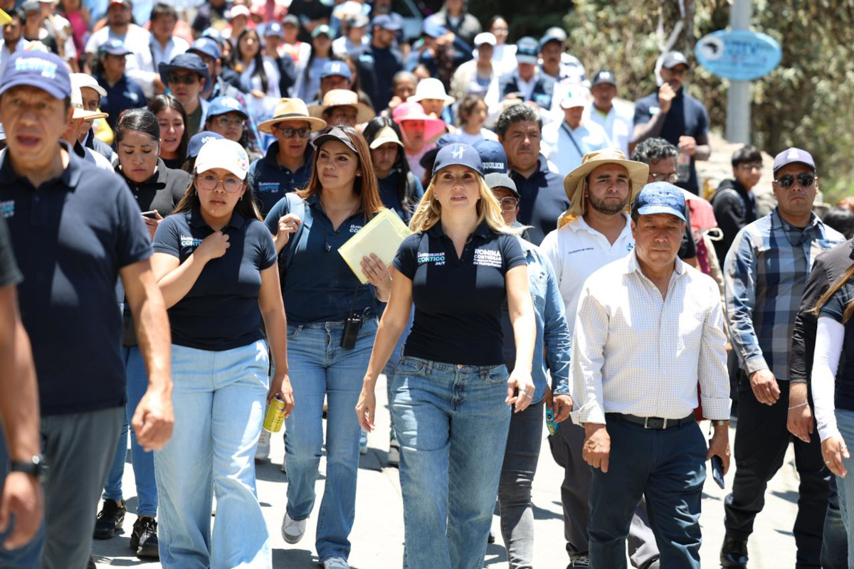 Romina Contreras presidenta municipal de Huixquilucan.