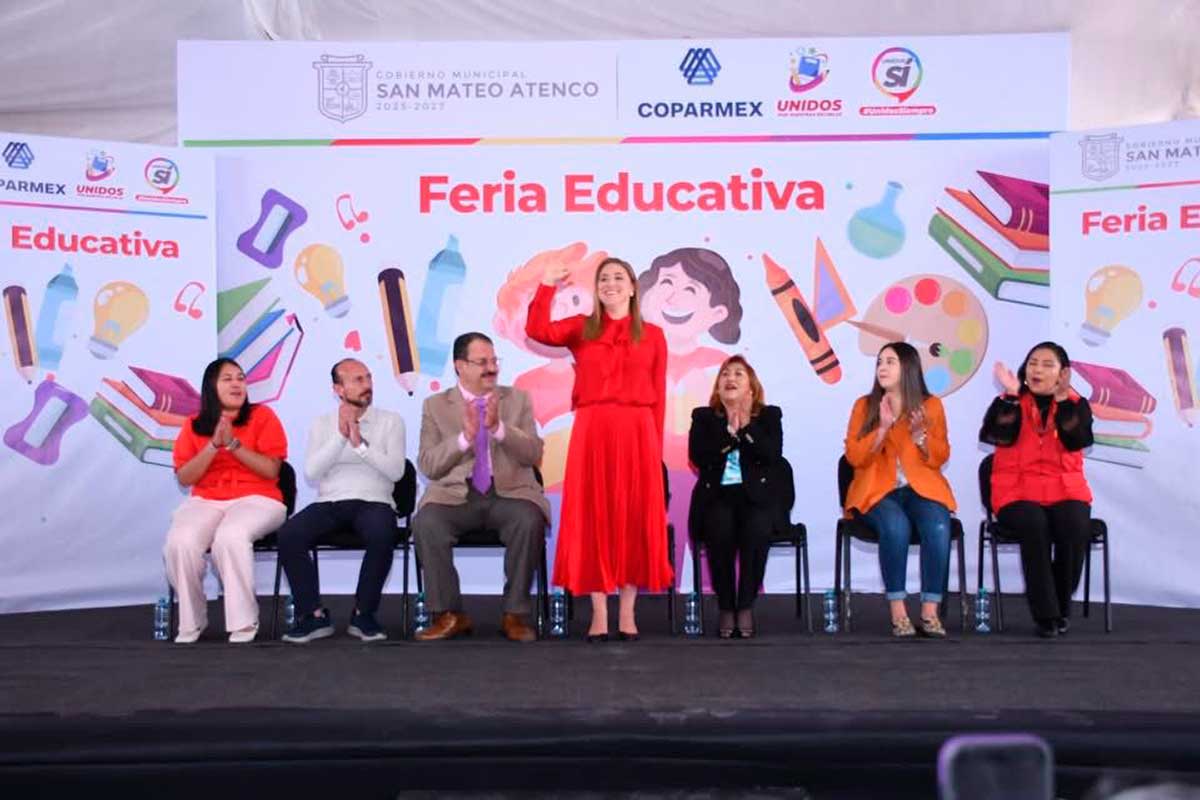 San Mateo Atenco inaugura la Feria Educativa COPARMEX 2026 con becas y orientación para jóvenes