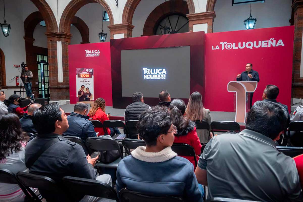 Toluca ampliará red de lecherías para el Bienestar.