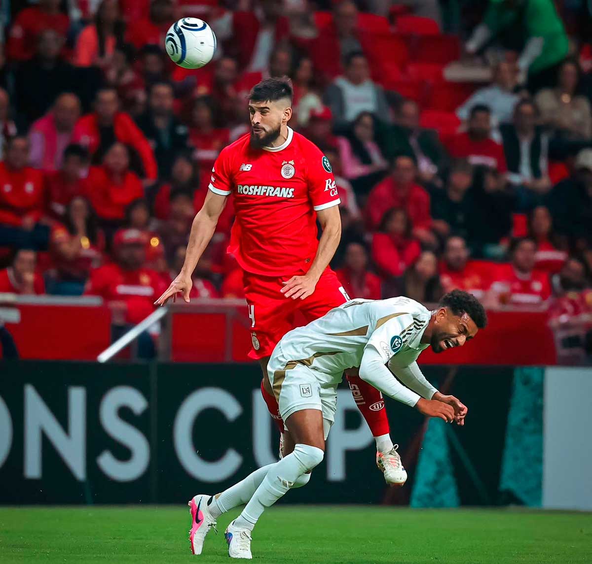 Toluca vence a LAFC en partido de la concachampions.