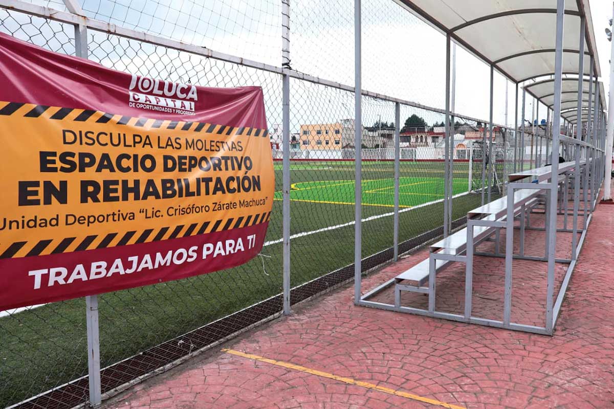 Toluca avanza en rehabilitación de canchas rumbo al Mundial 2026