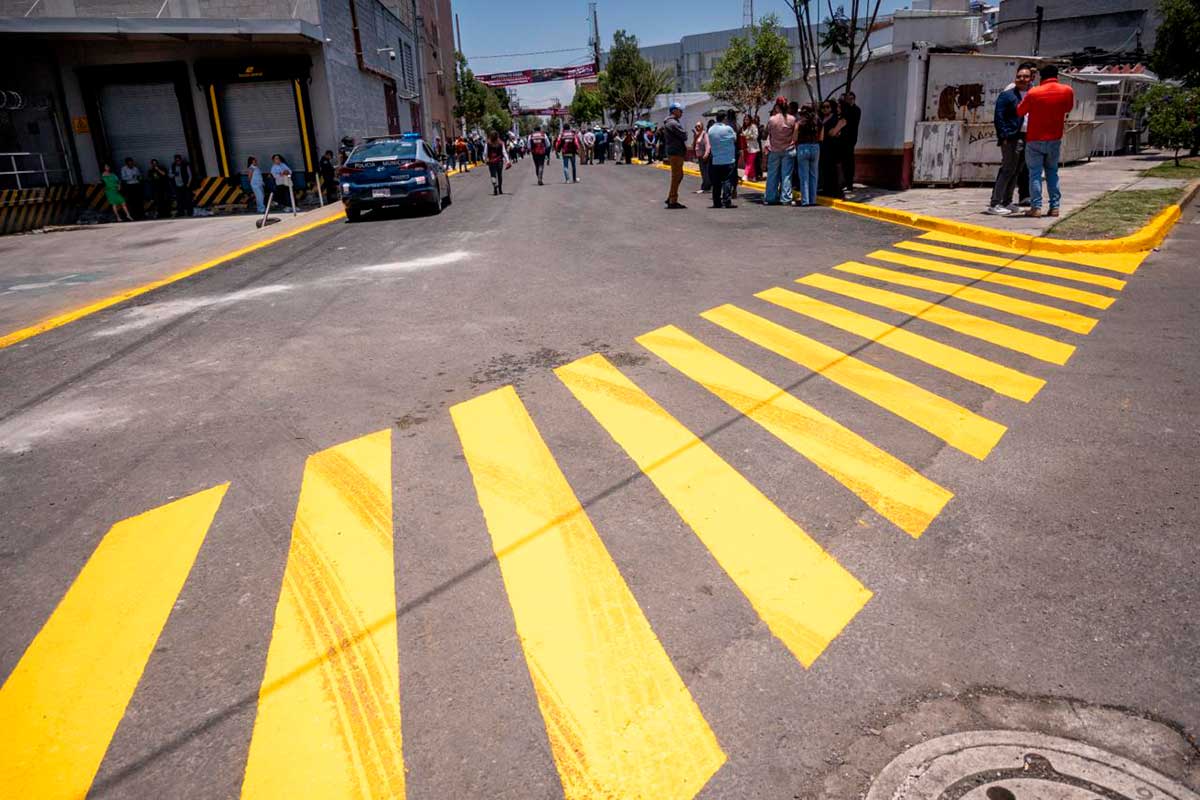 Gobierno de la capital mexiquense inaugura rehabilitación de la Vialidad Valentín Gómez Farías.