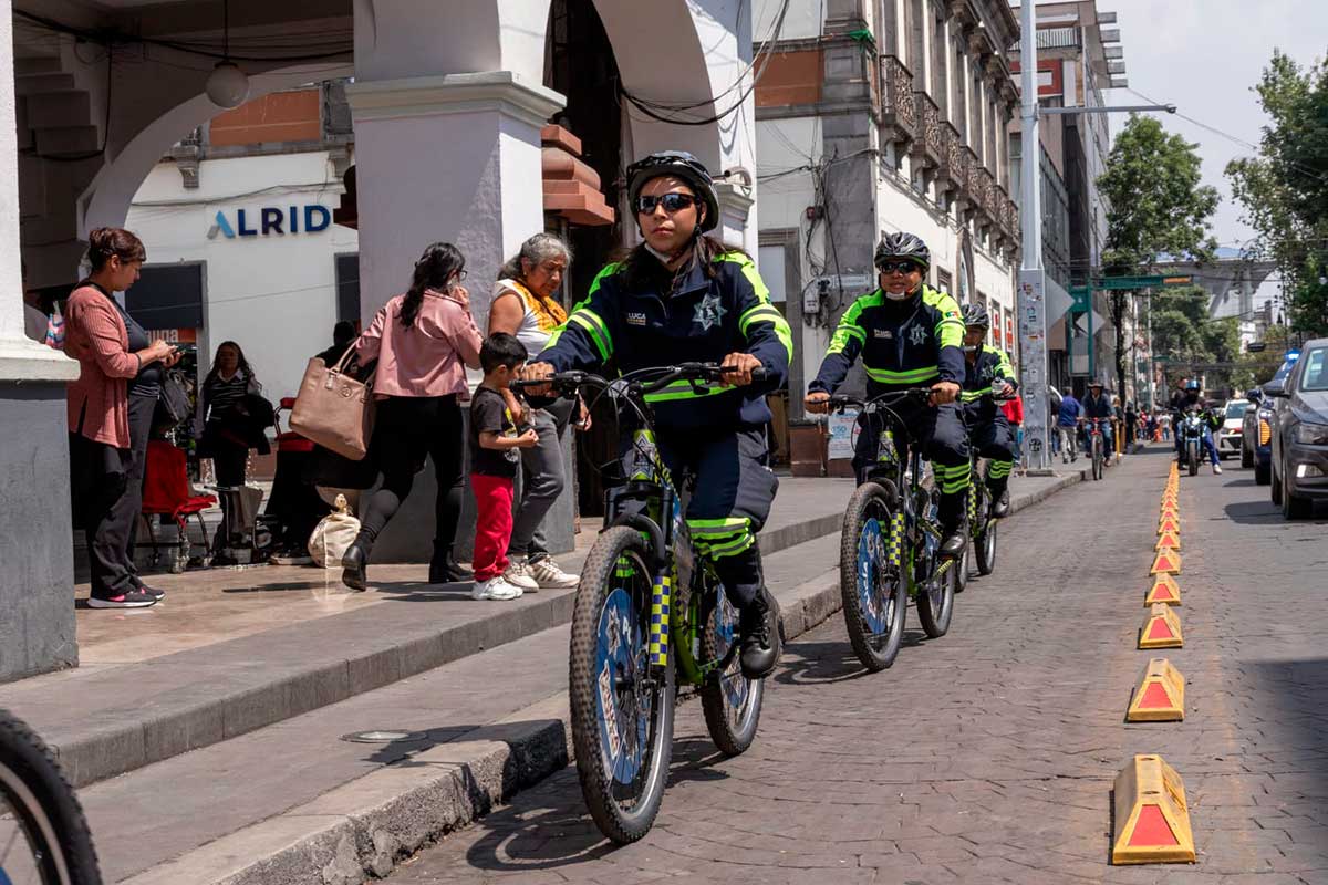 Toluca fortalece la seguridad con ciclopatrullas únicas en el país
