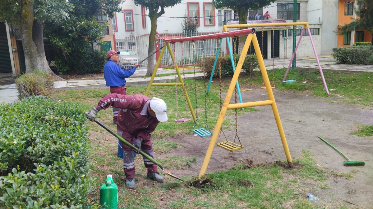 Toluca recupera espacios públicos para fortalecer la convivencia familiar