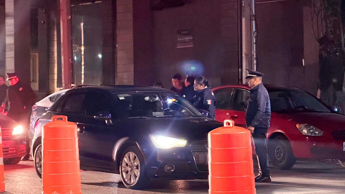 Operativo conduce sin alcohol en Toluca.