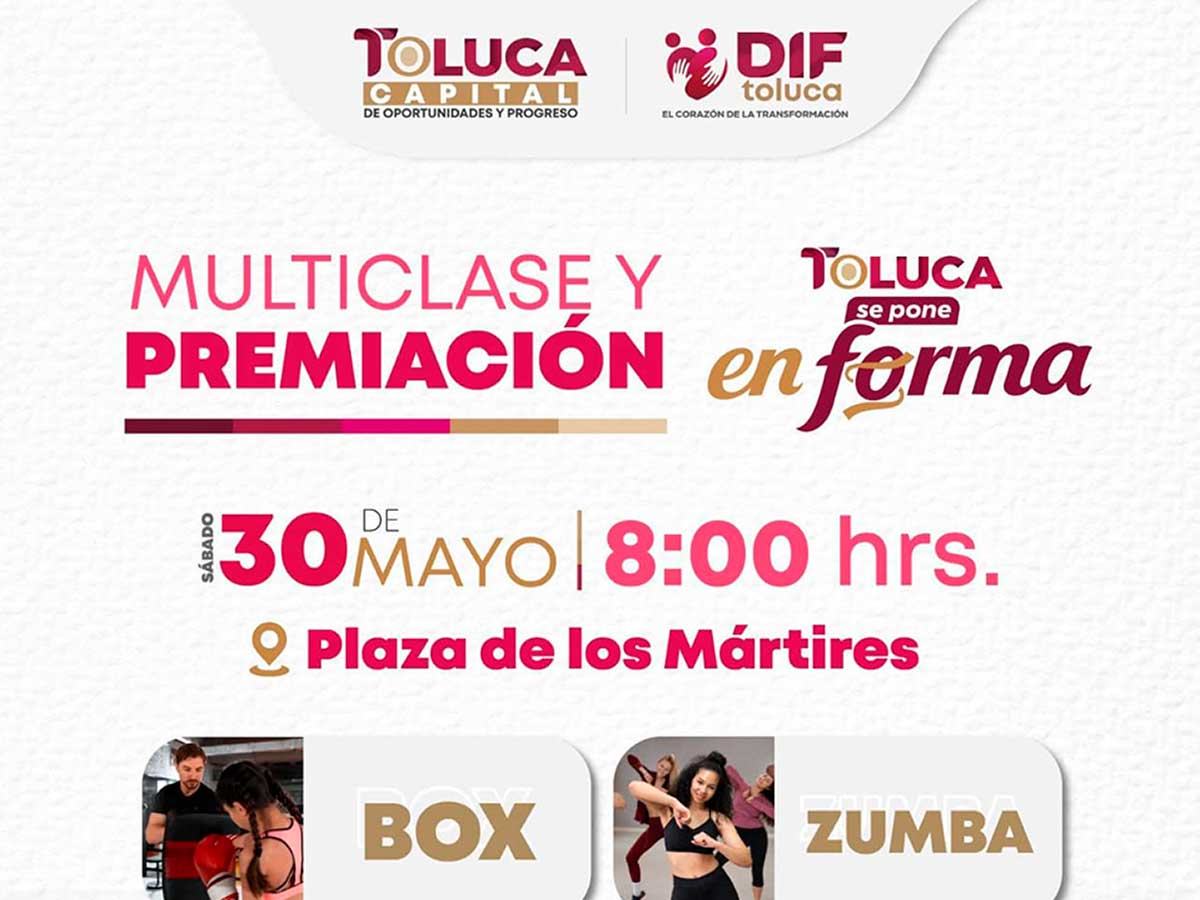 Toluqueños pierden más de 15 mil kilos en reto de salud; premiarán a ganadores este 30 de mayo