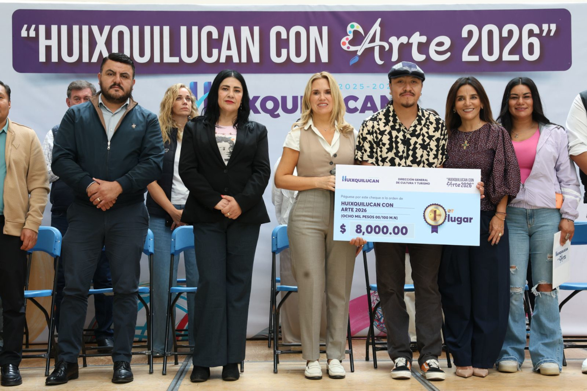Arte y futbol se fusionan en Huixquilucan rumbo al Mundial 2026