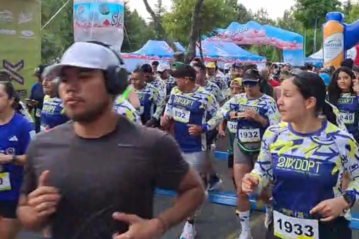 Carrera del Día del Padre en Toluca.