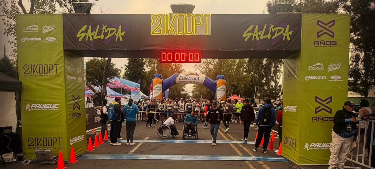 Carrera del Día del Padre en Toluca.