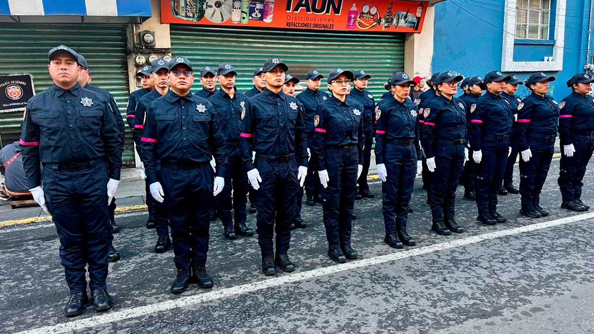 Célula de Búsqueda de personas de la Policía Municipal de Toluca.