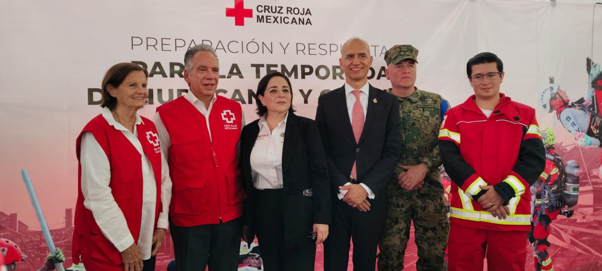 CNPC y Cruz Roja refuerzan alianza ante temporada de lluvias y ciclones 2026