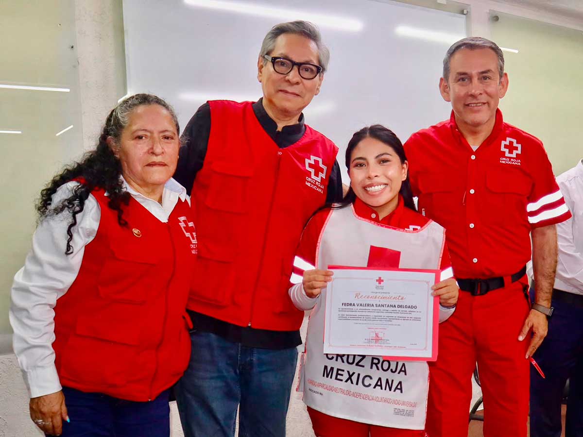 Cruz Roja Toluca reconoce a los socorristas que dedican su vida a salvar a los demás