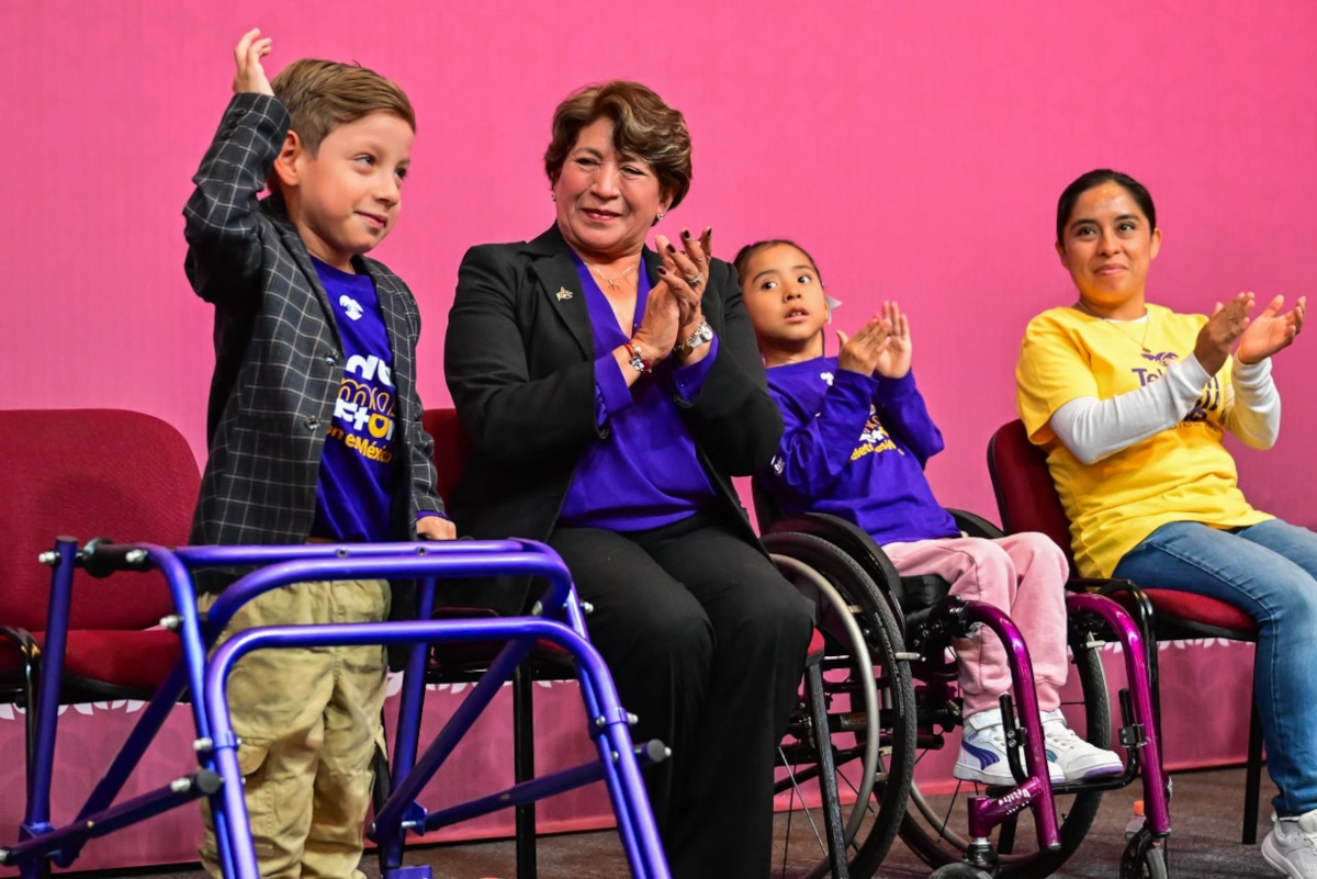 Delfina Gómez inicia la campaña Teletón 2026 en el Estado de México y llama a superar la meta de donativos