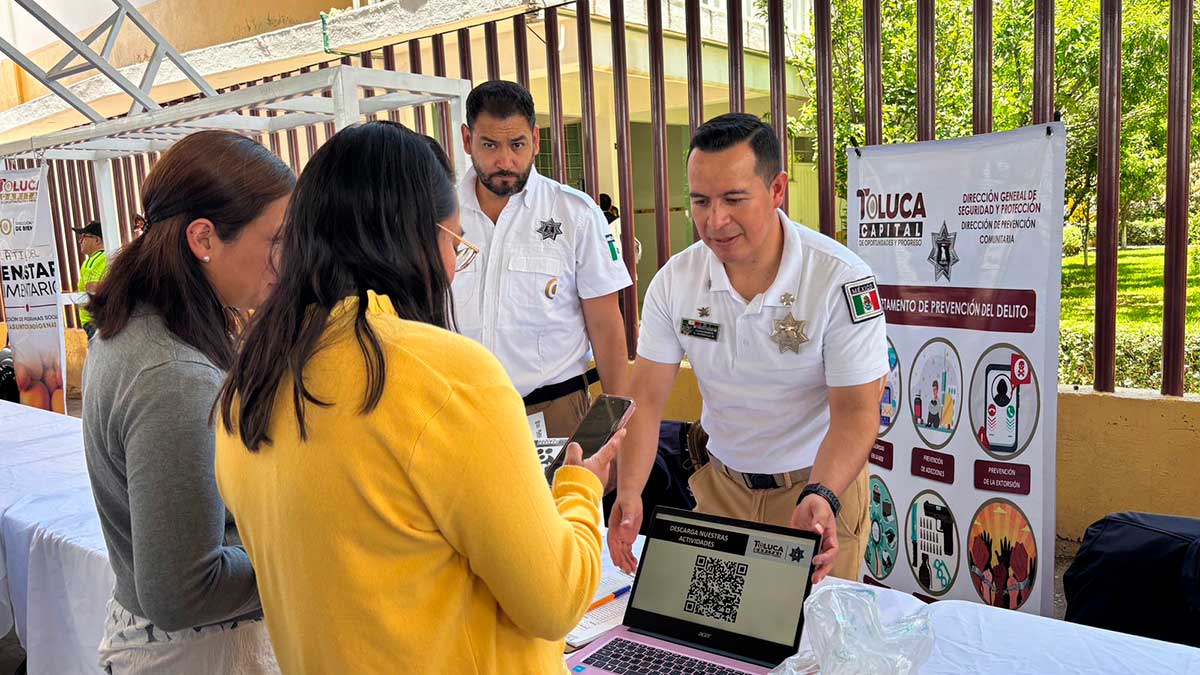 Desde las aulas, Toluca impulsa la prevención del delito entre jóvenes