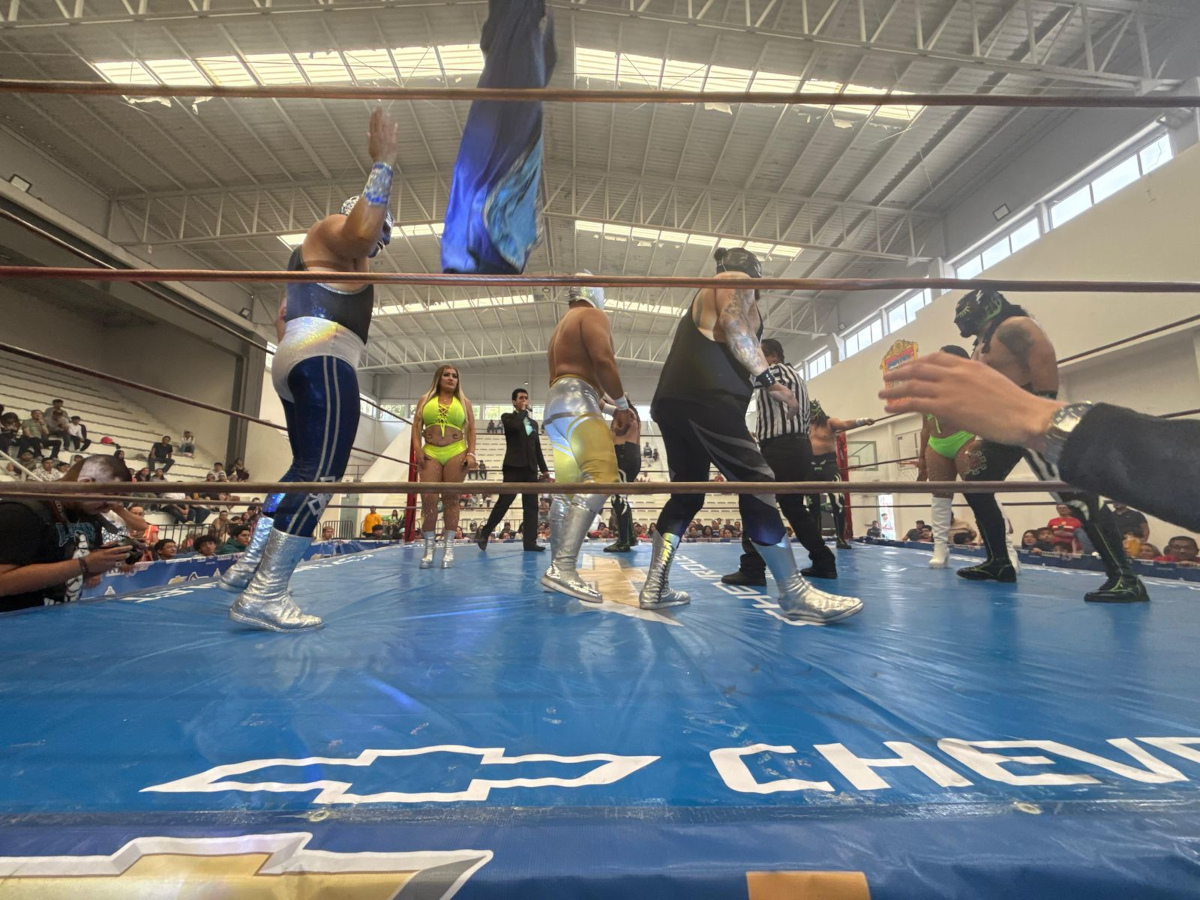 Función de Lucha Libre independiente en Toluca.