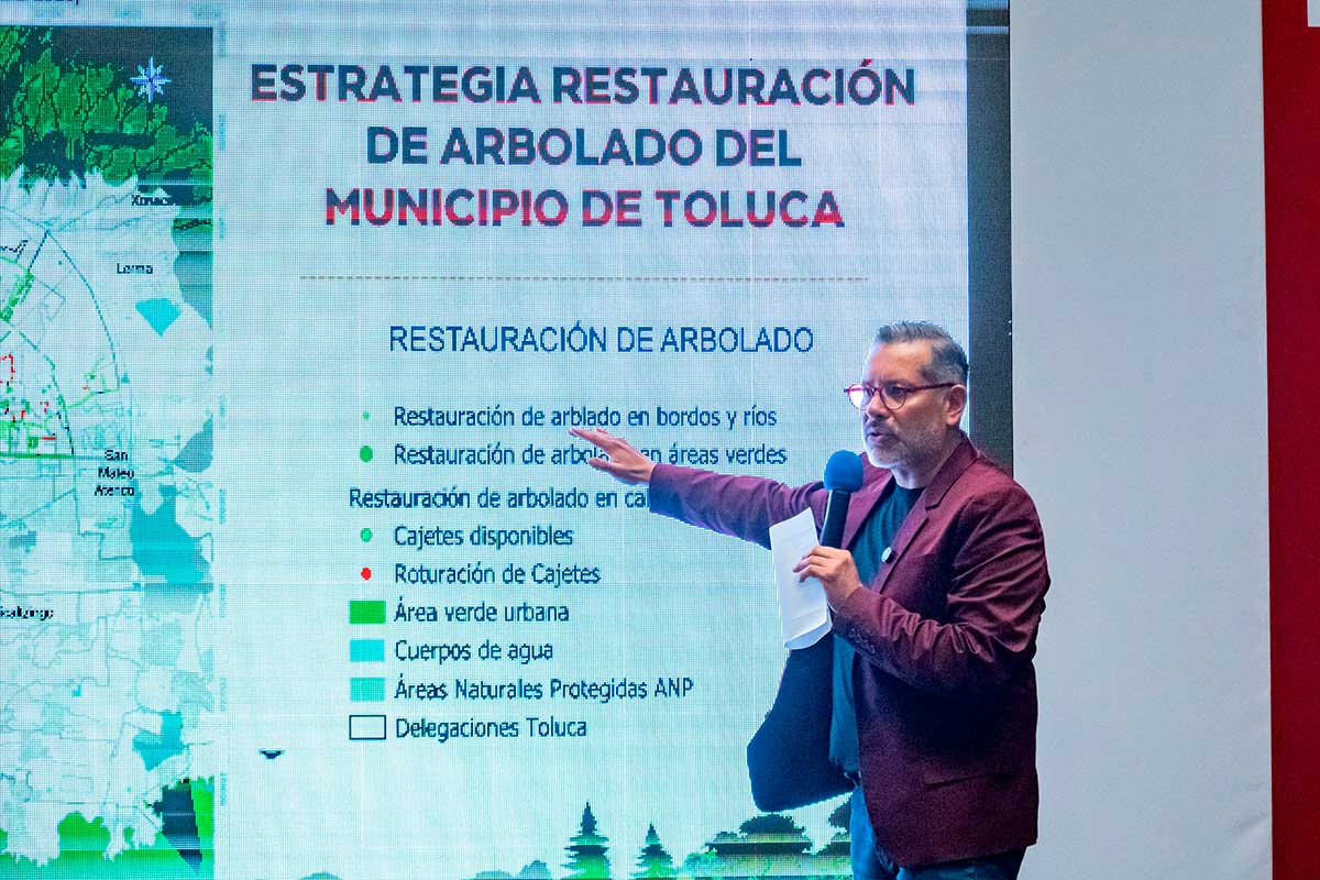 Plantarán árboles en Toluca.