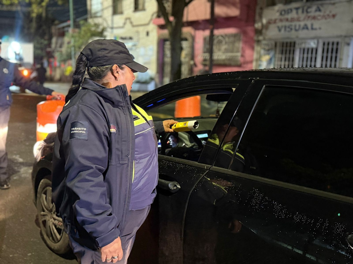 Operativo Alcoholímetro en Toluca detecta a 88 conductores bajo los efectos del alcohol en cuatro días