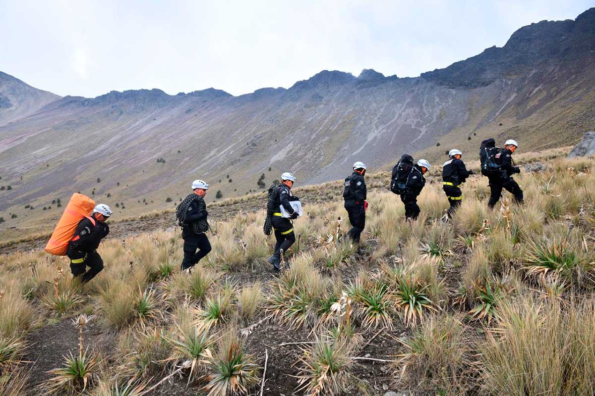 Policía de Alta Montaña del Estado de México.