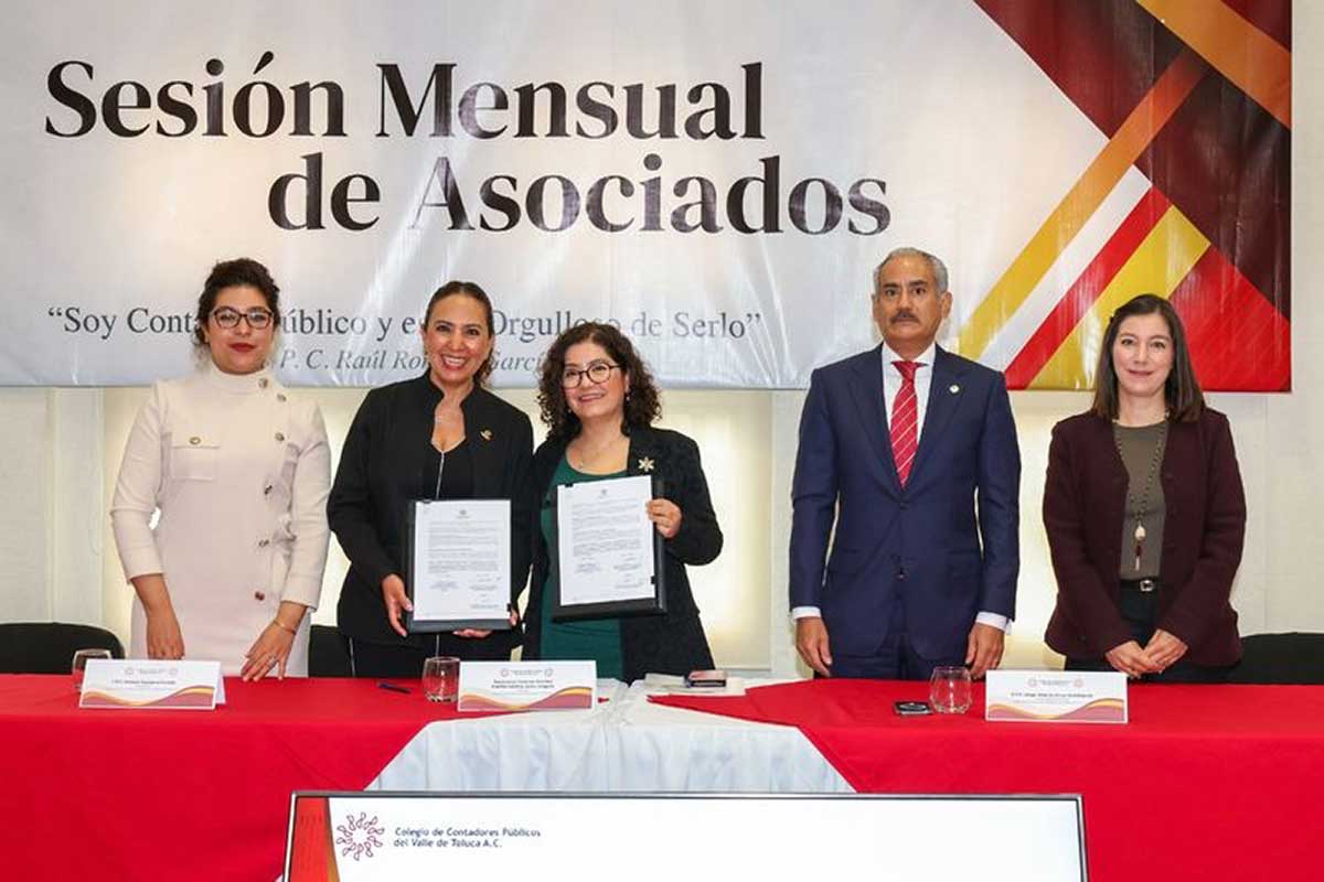 UAEMéx y Colegio de Contadores Públicos fortalecen alianza para impulsar la formación profesional y el desarrollo social