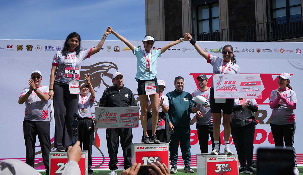 Cerca de 5 mil corredores participan en la XXX Carrera de la y el Abogado del PJEdomex